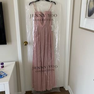 NWT: JENNY YOO “Renee” Whipped Apricot Dress sz 6